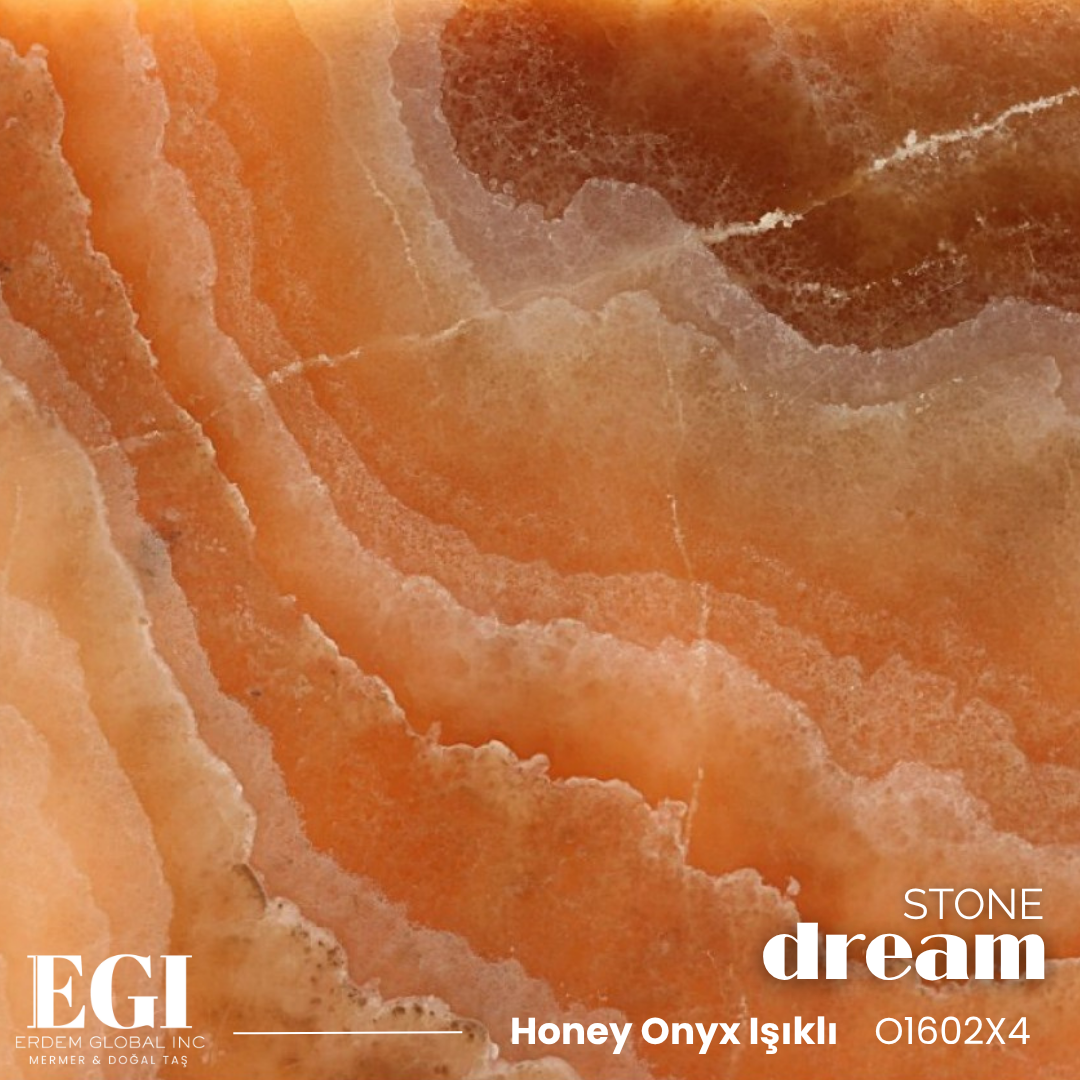 Honey Onyx Işıklı